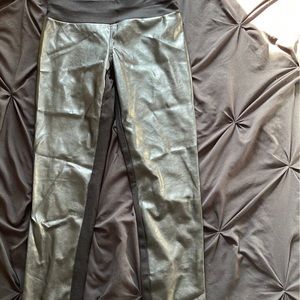 Pleather leggings